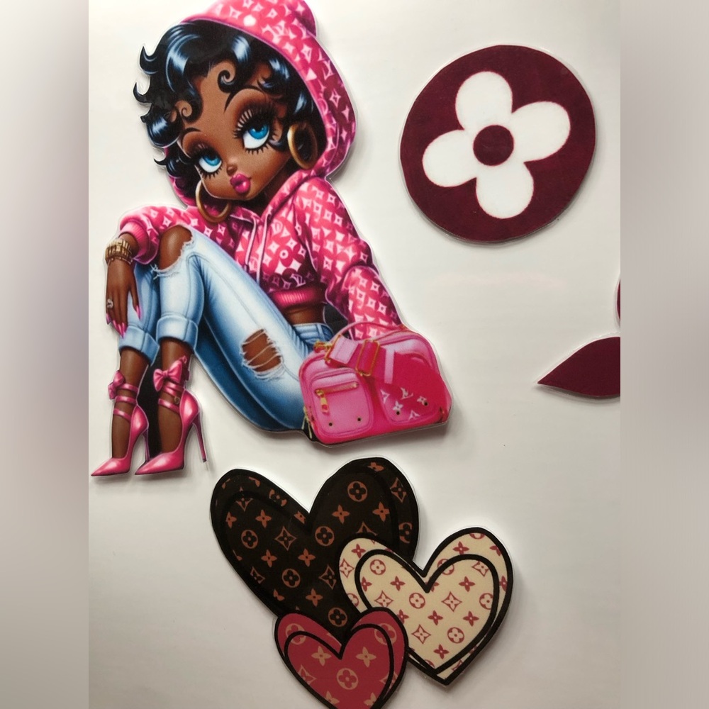 Set #13—Designer-Inspired Monogram Magnet Set - Picture 2 of 4